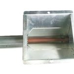 CAJETIN DE SILO 2,5 " GALVANIZADO