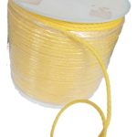 CORDON POLYESTER AMARILLO/ ROLLO 305 mts/ 1/4