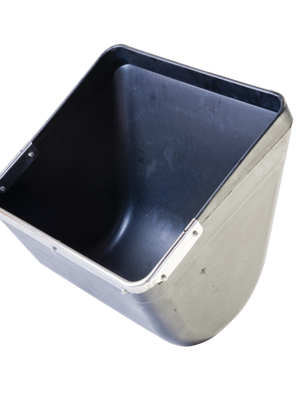 COMEDERO PARA PARIDERA CON REFUERZO INOX